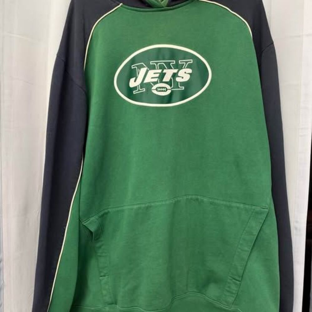 NFL Reebok Vintage Retro New York Jets hoodie - size 2XL